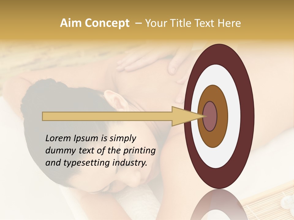 Caucasian Therapy Female PowerPoint Template