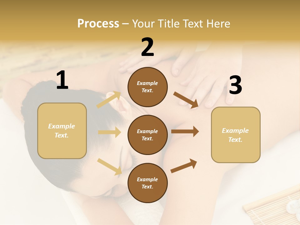 Caucasian Therapy Female PowerPoint Template
