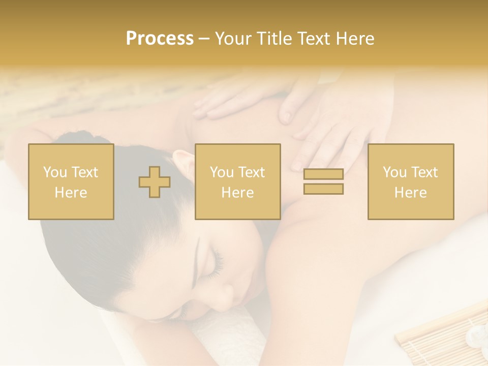 Caucasian Therapy Female PowerPoint Template