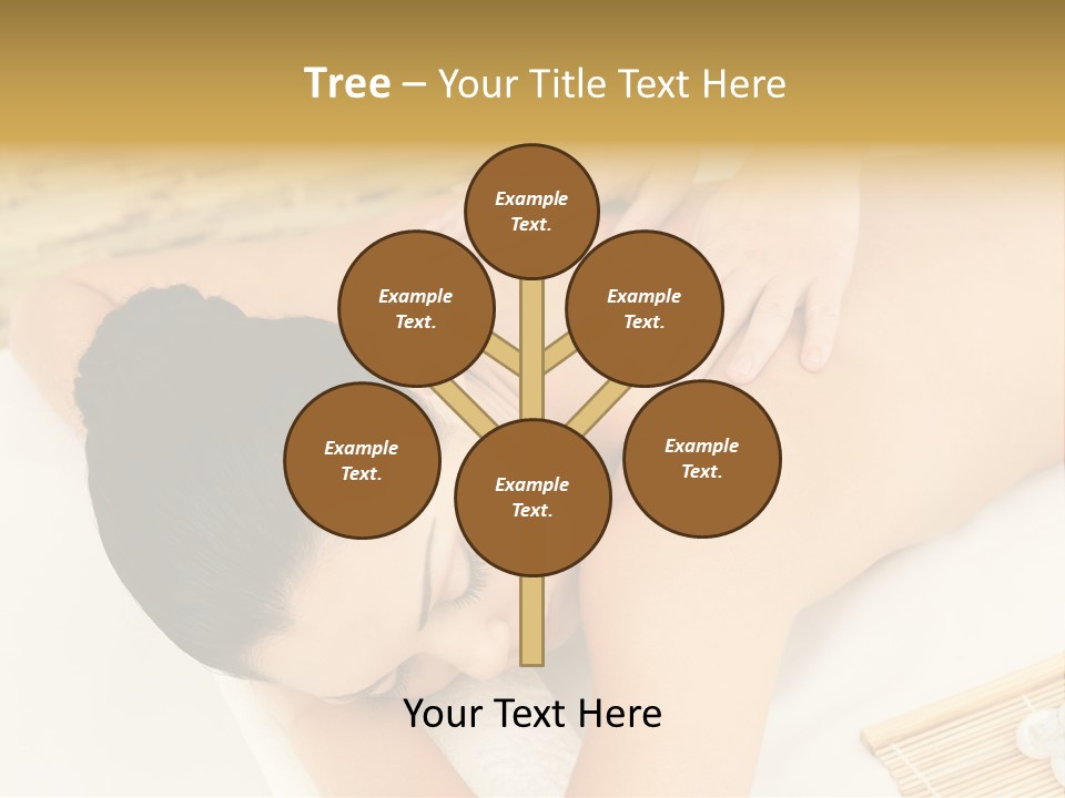 Caucasian Therapy Female PowerPoint Template
