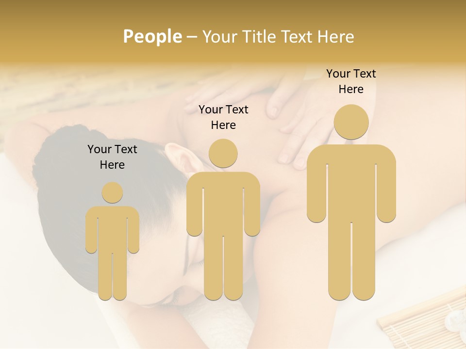 Caucasian Therapy Female PowerPoint Template