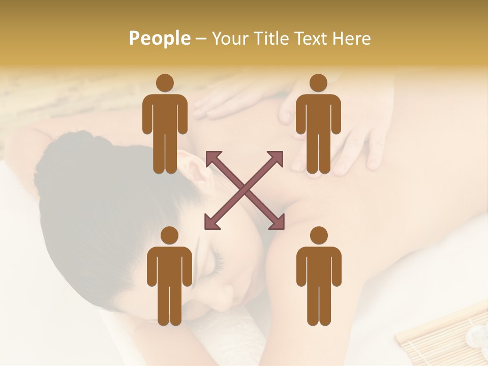 Caucasian Therapy Female PowerPoint Template