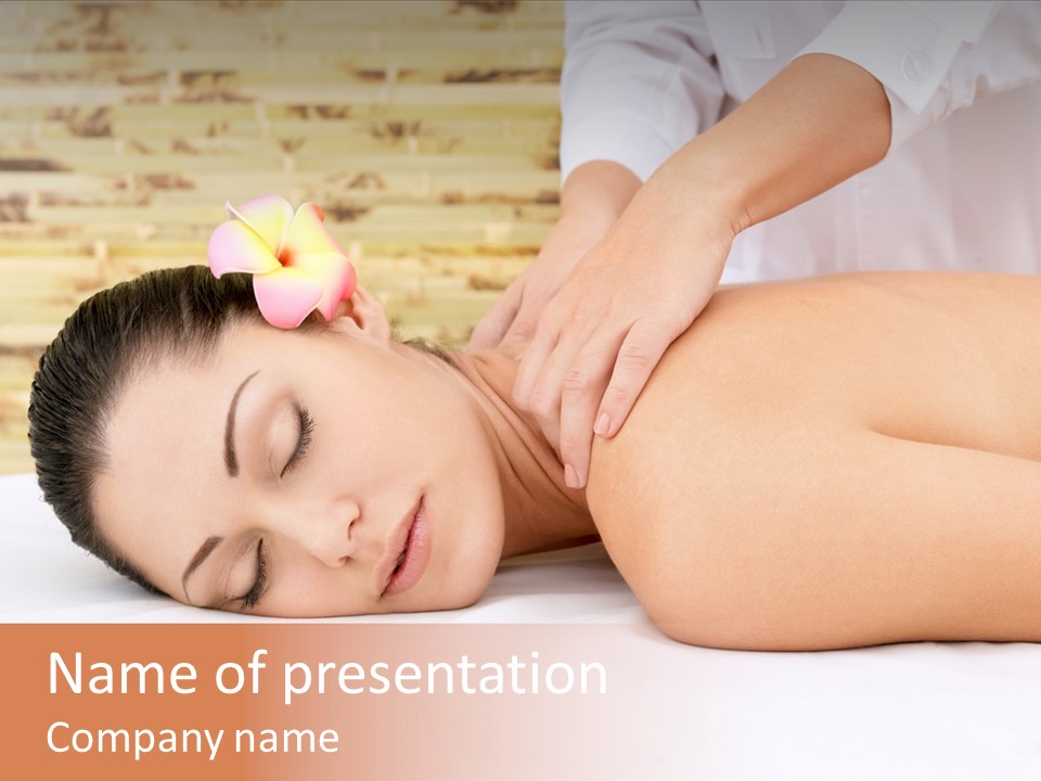 Beautician Beautiful Horizontal PowerPoint Template