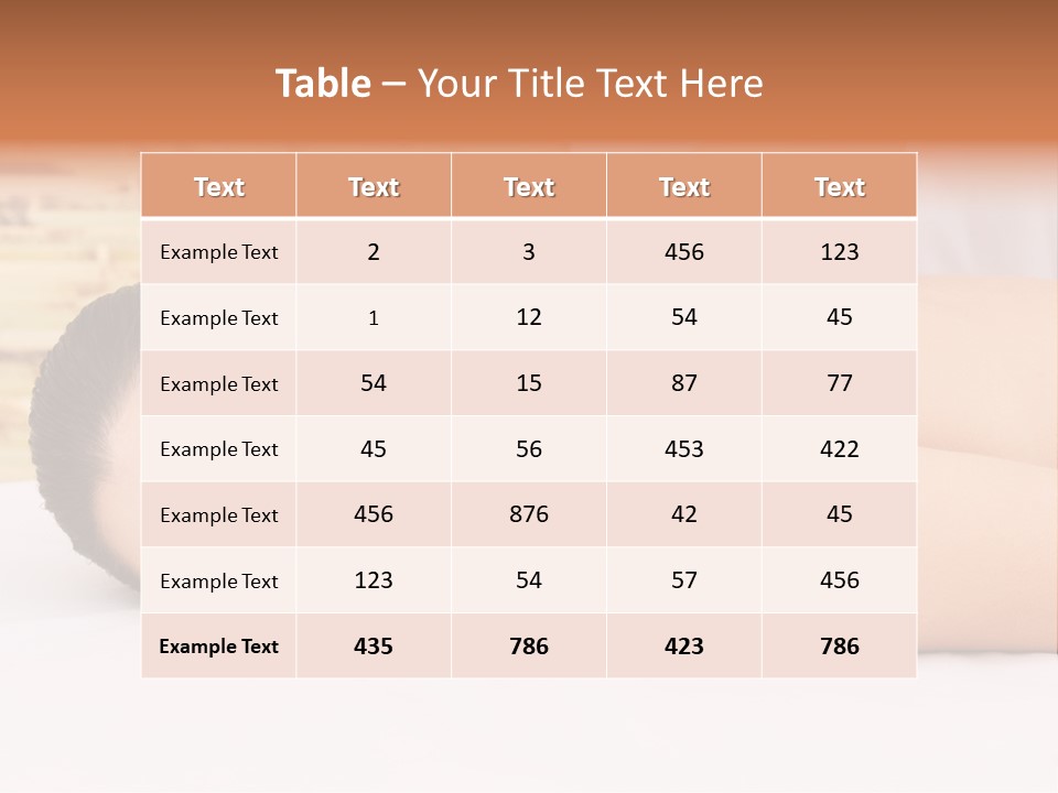 Beautician Beautiful Horizontal PowerPoint Template