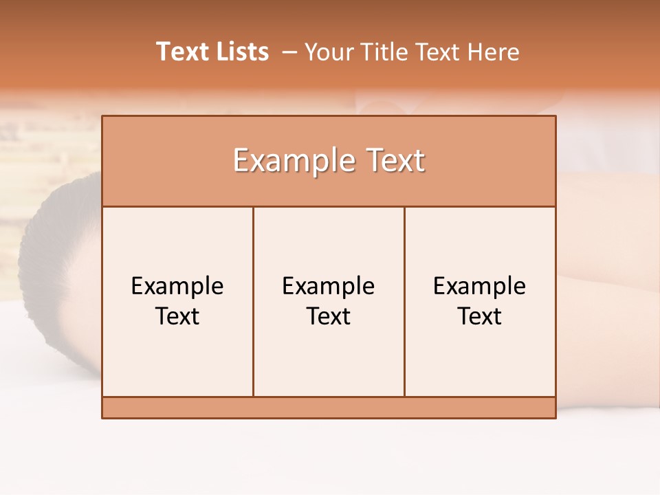 Beautician Beautiful Horizontal PowerPoint Template