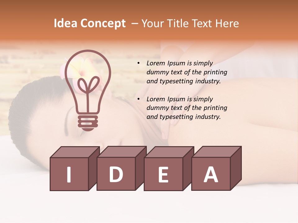 Beautician Beautiful Horizontal PowerPoint Template