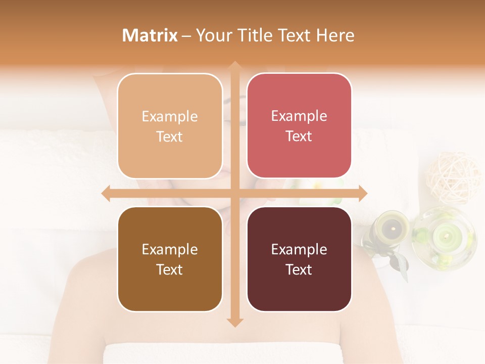 Body Pamper Neck PowerPoint Template