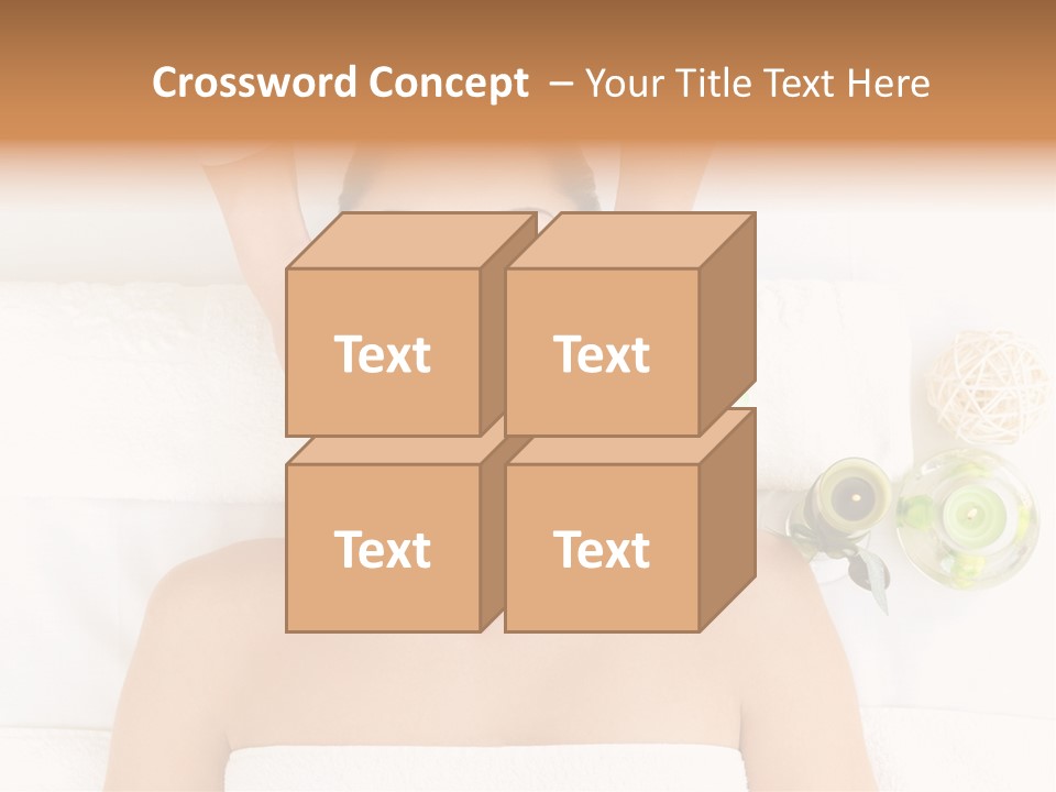 Body Pamper Neck PowerPoint Template