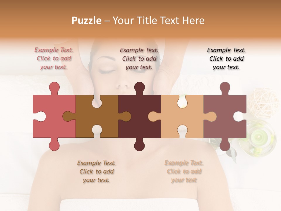 Body Pamper Neck PowerPoint Template