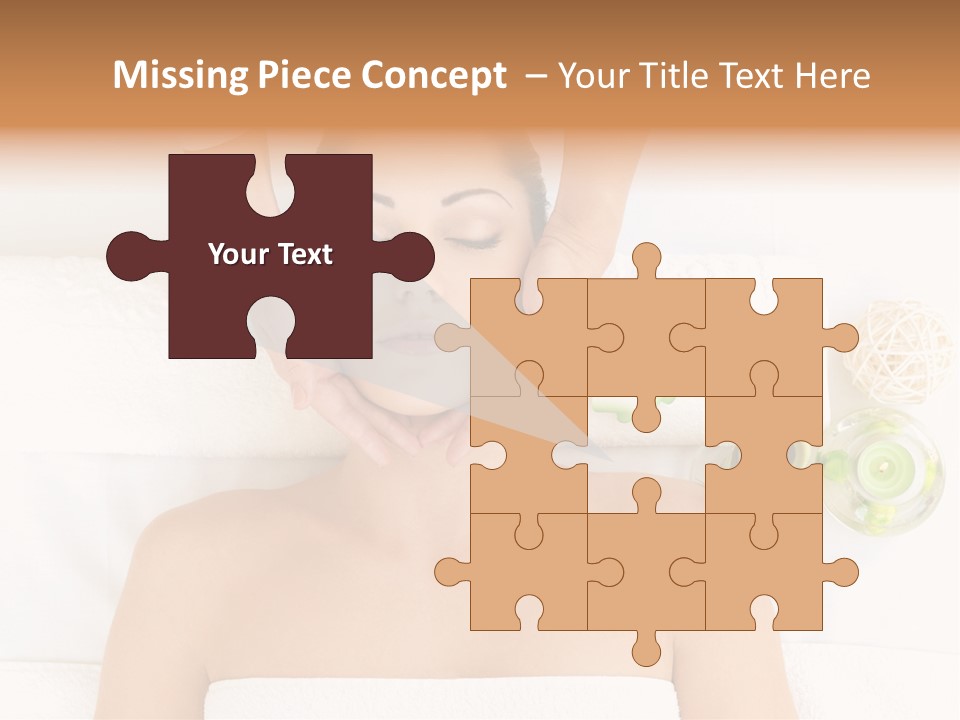 Body Pamper Neck PowerPoint Template