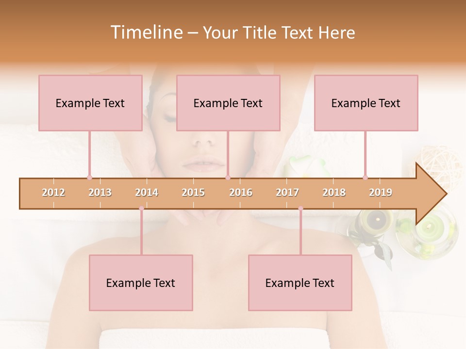 Body Pamper Neck PowerPoint Template