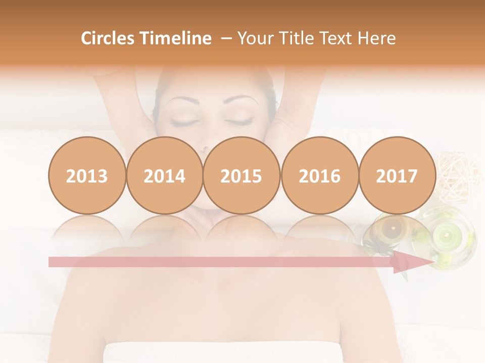 Body Pamper Neck PowerPoint Template