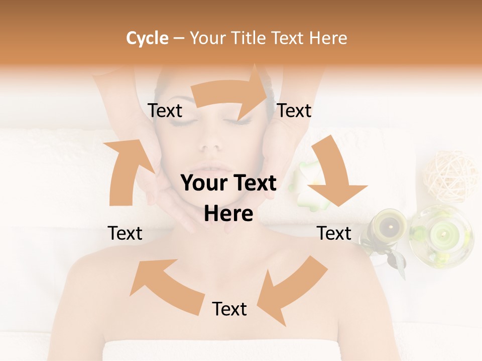 Body Pamper Neck PowerPoint Template