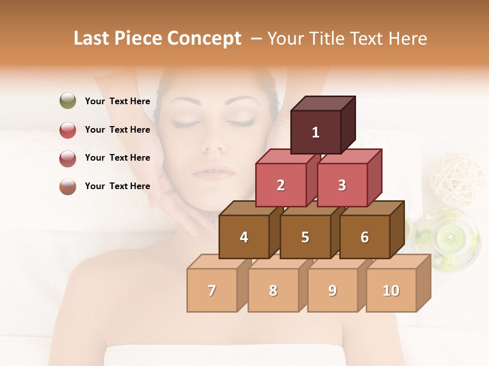 Body Pamper Neck PowerPoint Template
