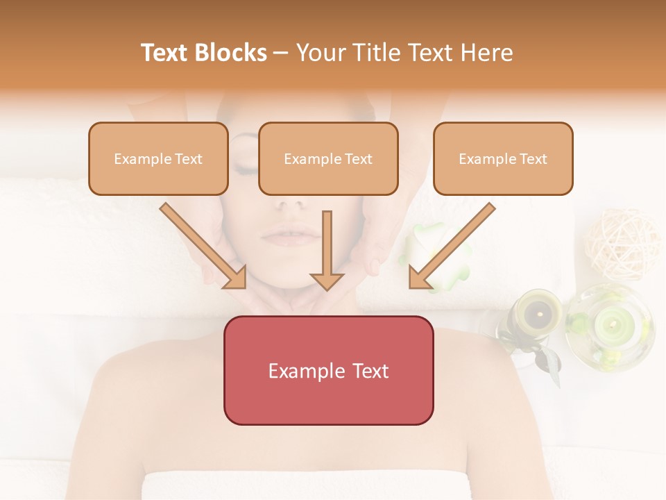 Body Pamper Neck PowerPoint Template