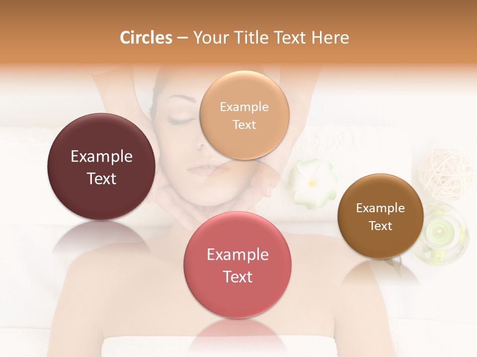 Body Pamper Neck PowerPoint Template
