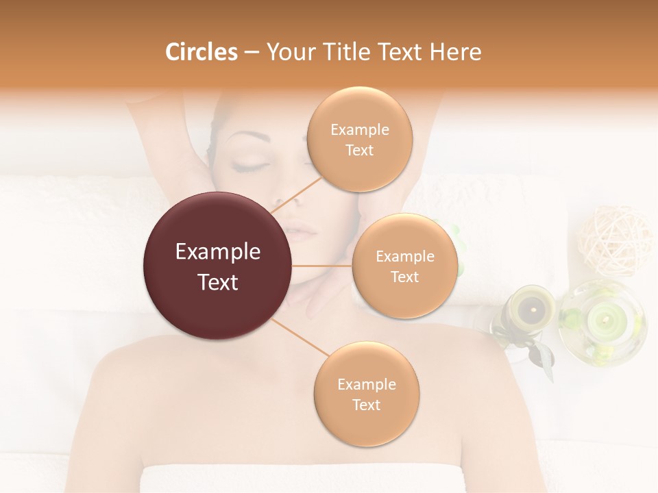 Body Pamper Neck PowerPoint Template