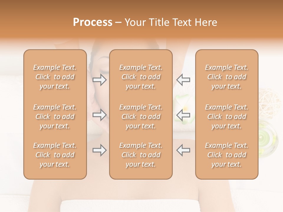 Body Pamper Neck PowerPoint Template