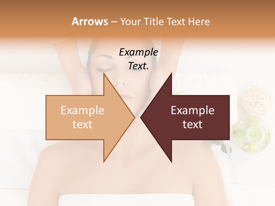 Body Pamper Neck PowerPoint Template