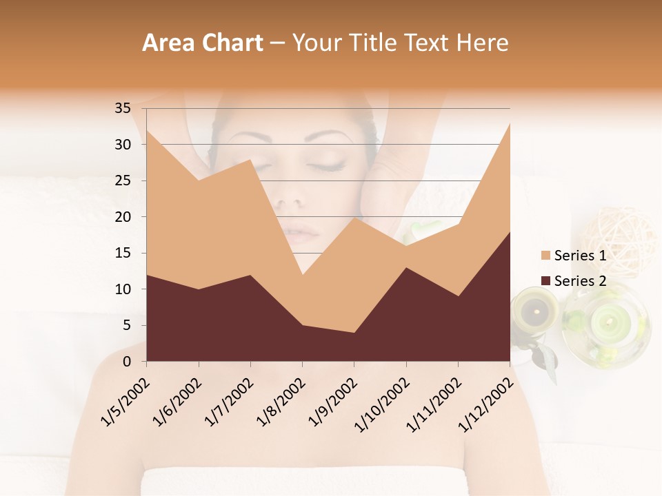 Body Pamper Neck PowerPoint Template