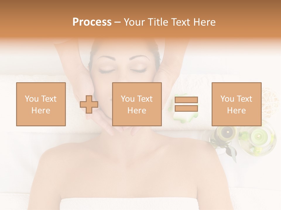 Body Pamper Neck PowerPoint Template