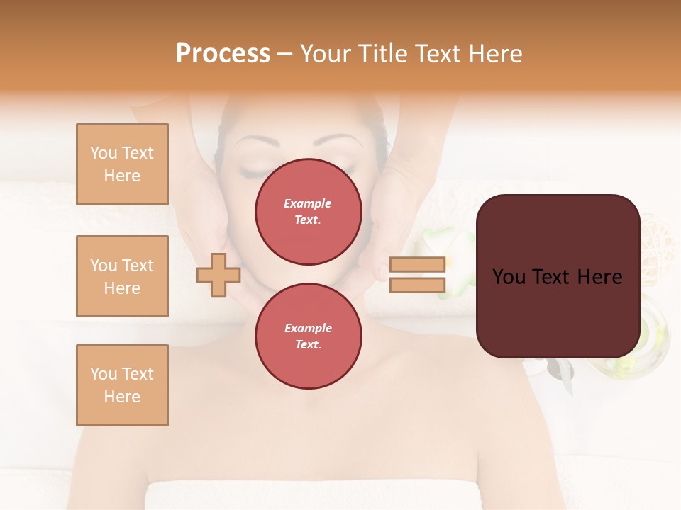 Body Pamper Neck PowerPoint Template
