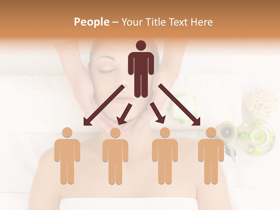 Body Pamper Neck PowerPoint Template