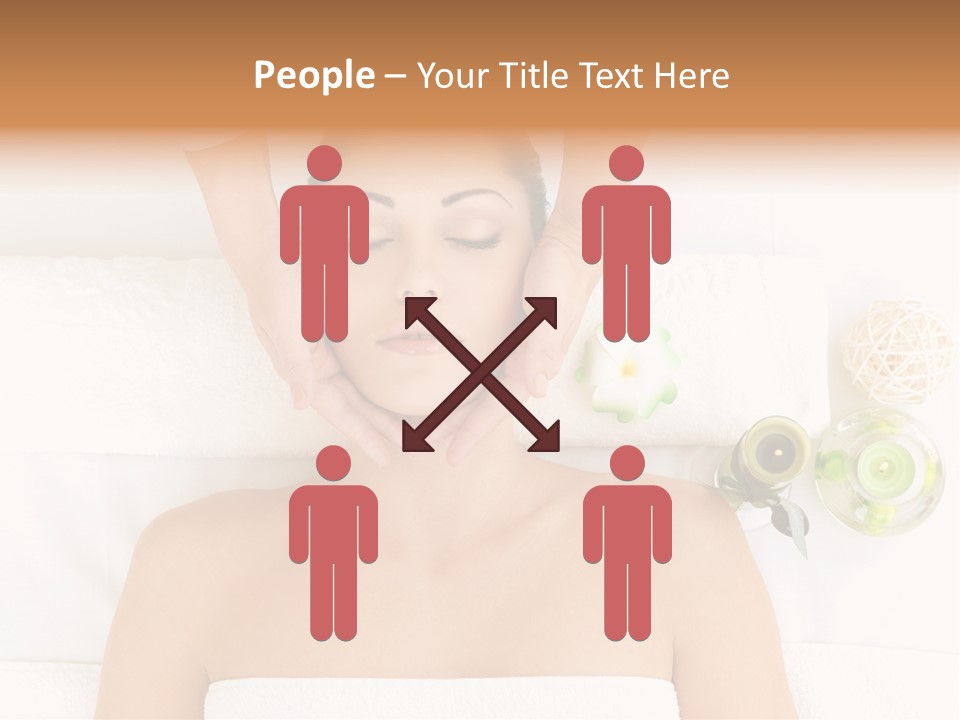 Body Pamper Neck PowerPoint Template