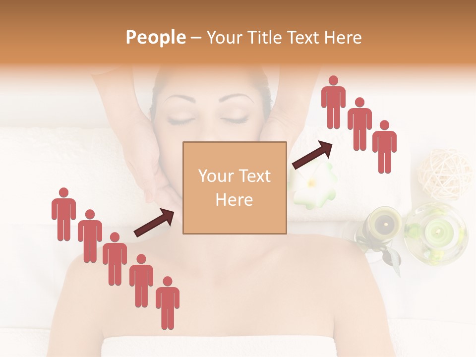 Body Pamper Neck PowerPoint Template