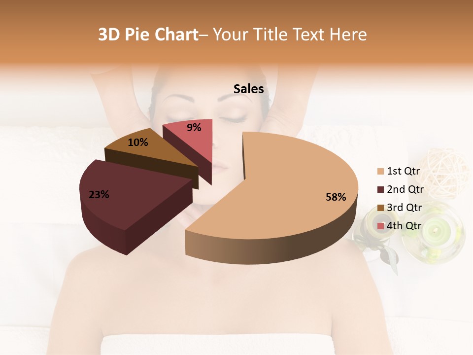 Body Pamper Neck PowerPoint Template