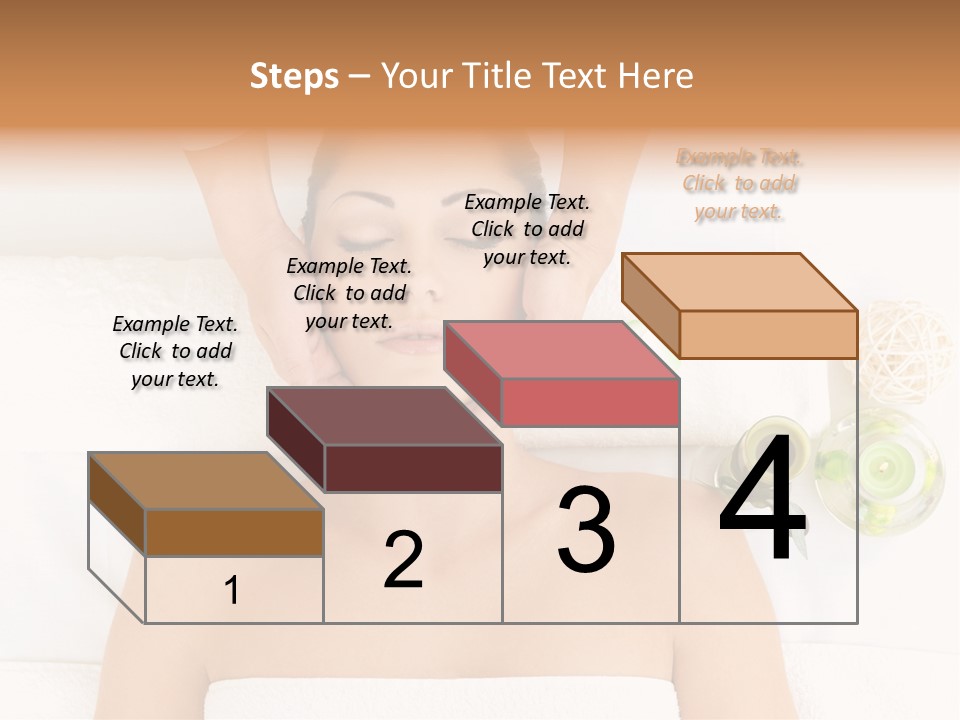 Body Pamper Neck PowerPoint Template