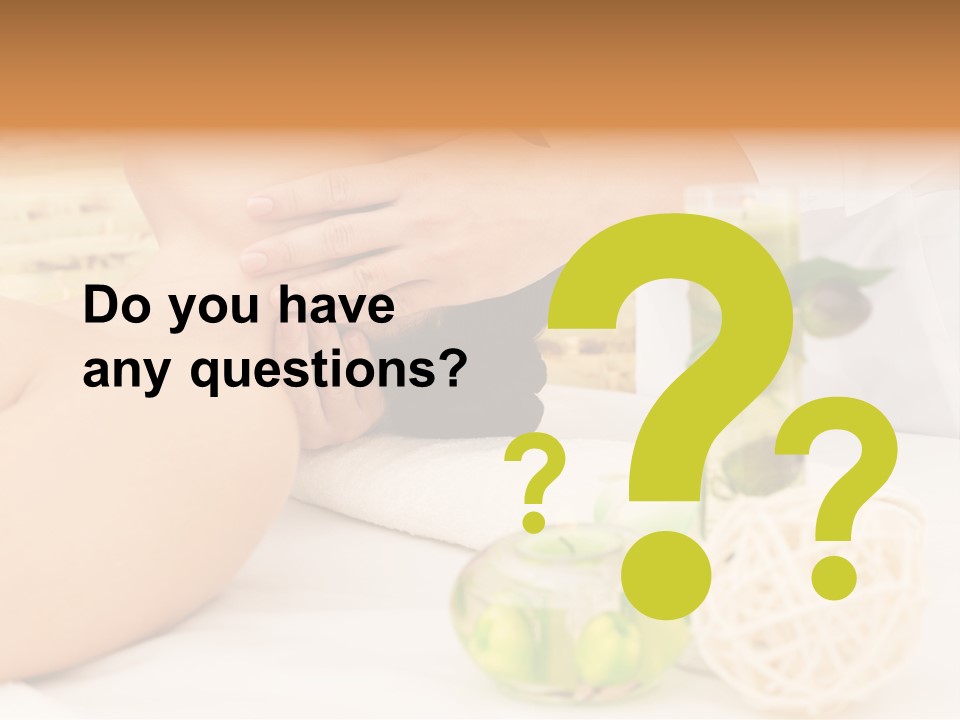 Relaxing Green Woman PowerPoint Template