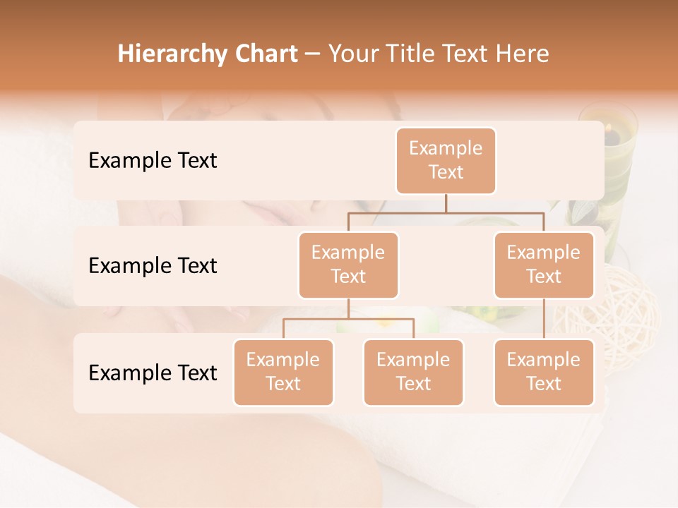 Pamper Woman Spa Candle PowerPoint Template