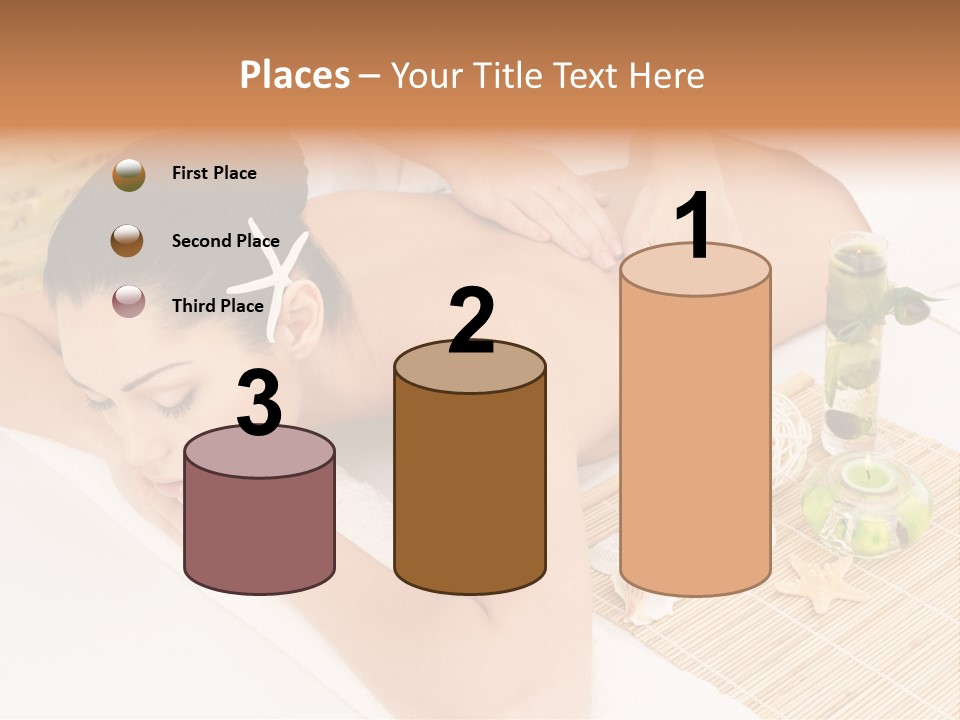 Spa Treatment Woman Spa PowerPoint Template