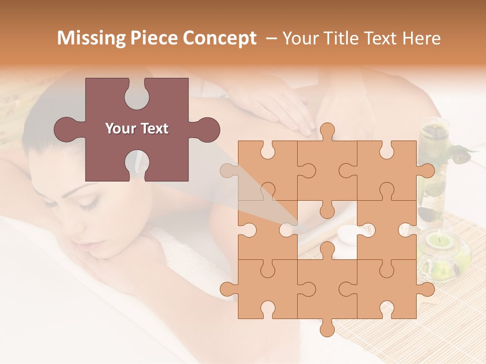 Spa Treatment Woman Spa PowerPoint Template