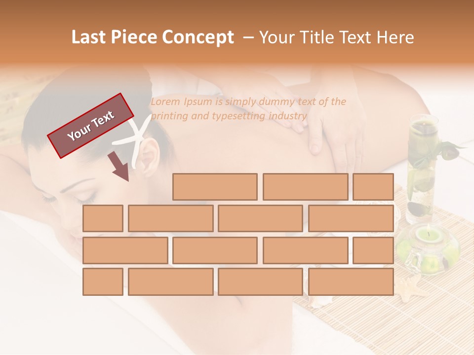 Spa Treatment Woman Spa PowerPoint Template