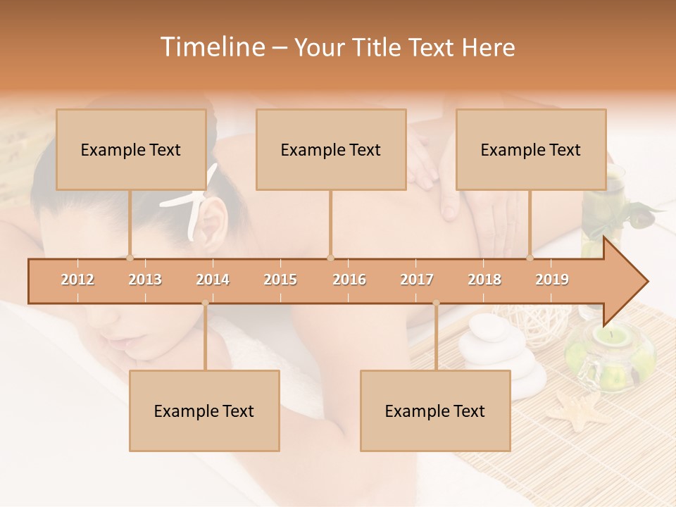 Spa Treatment Woman Spa PowerPoint Template