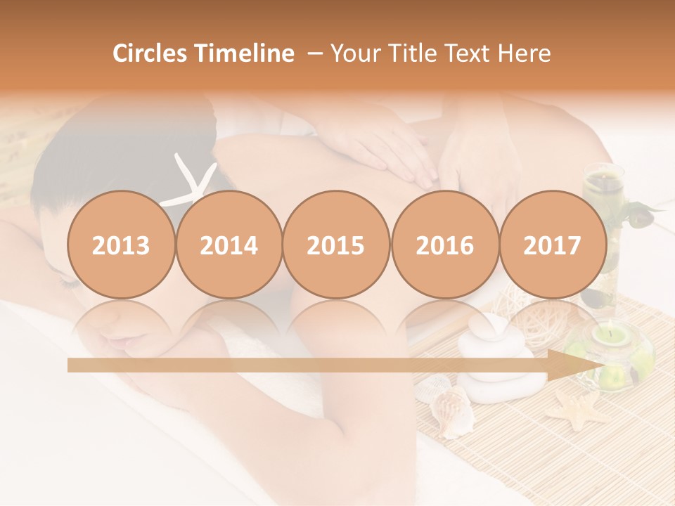 Spa Treatment Woman Spa PowerPoint Template