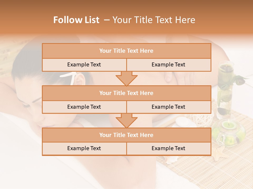 Spa Treatment Woman Spa PowerPoint Template