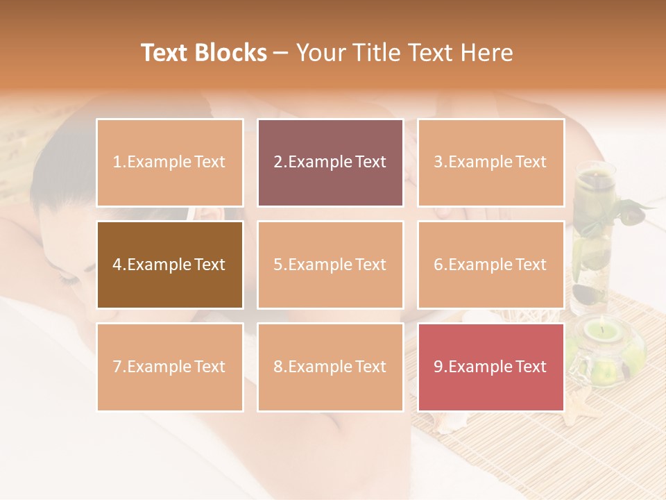 Spa Treatment Woman Spa PowerPoint Template