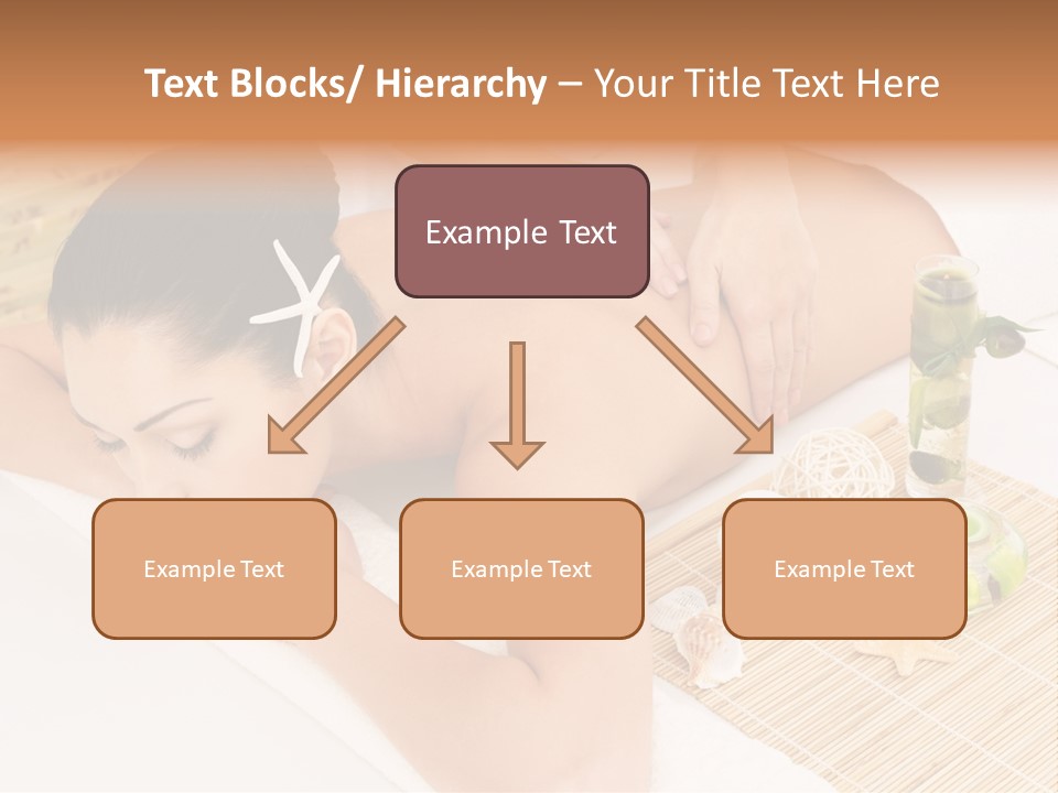 Spa Treatment Woman Spa PowerPoint Template