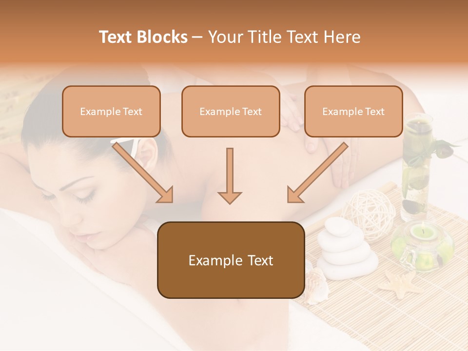 Spa Treatment Woman Spa PowerPoint Template