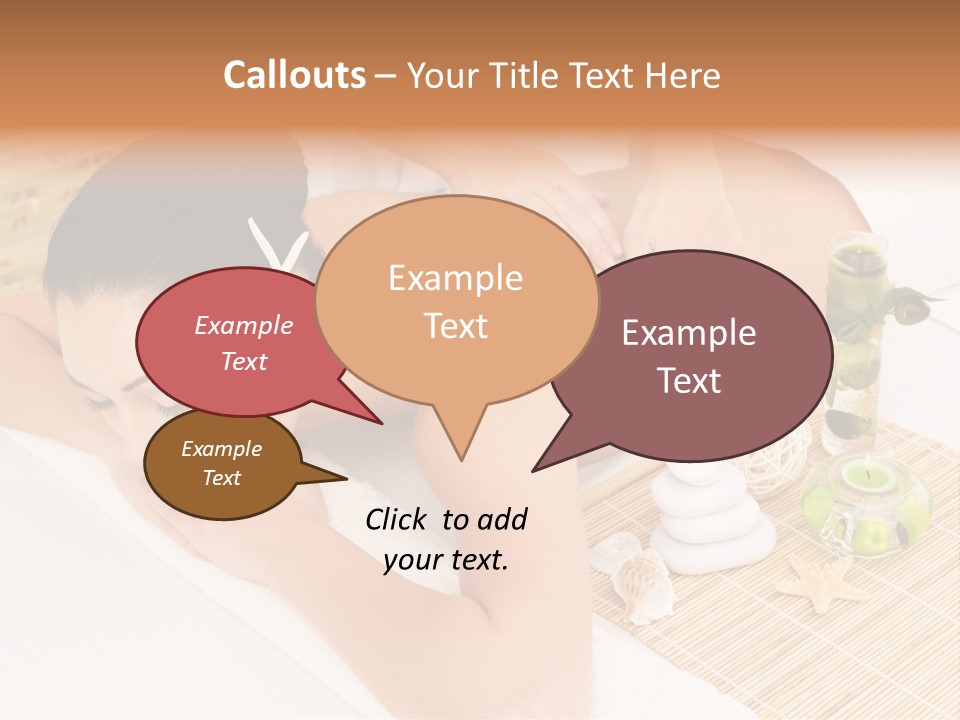 Spa Treatment Woman Spa PowerPoint Template