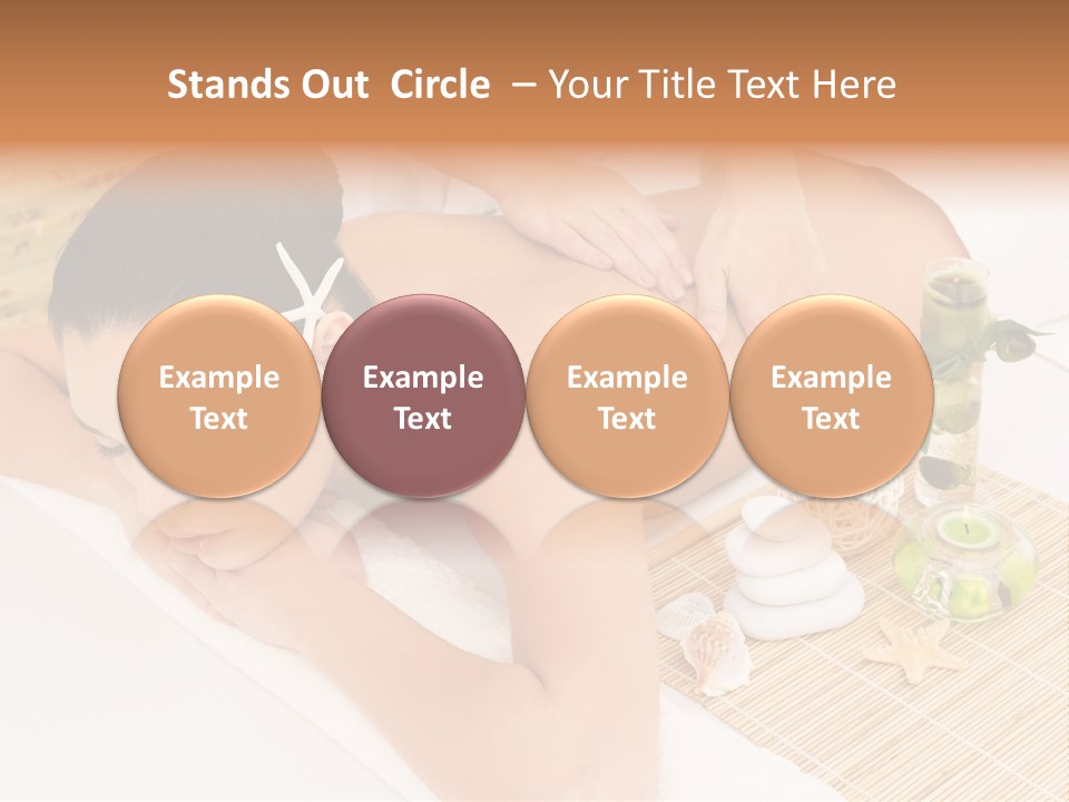 Spa Treatment Woman Spa PowerPoint Template