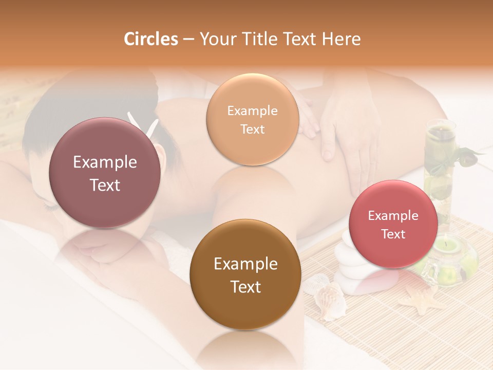 Spa Treatment Woman Spa PowerPoint Template