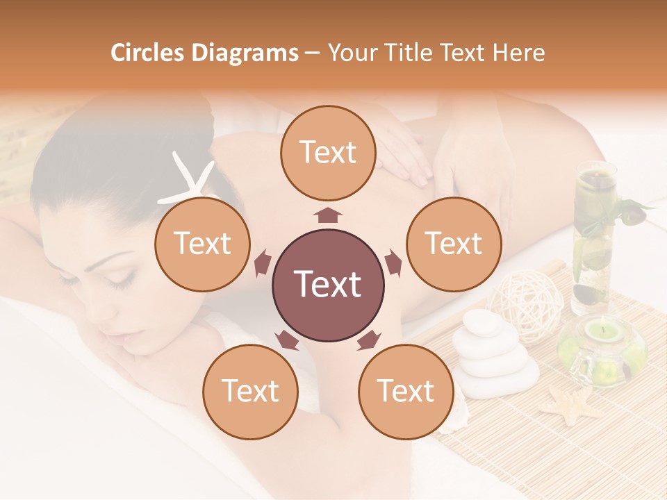 Spa Treatment Woman Spa PowerPoint Template