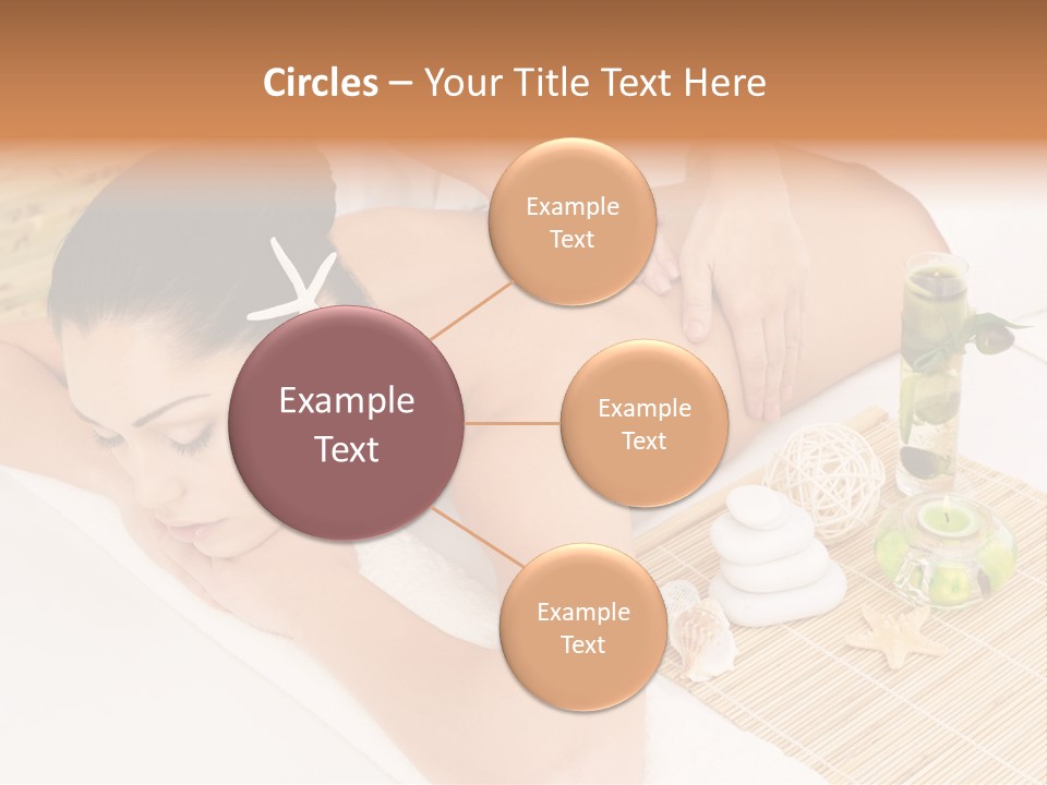 Spa Treatment Woman Spa PowerPoint Template