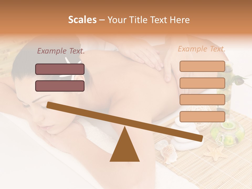 Spa Treatment Woman Spa PowerPoint Template
