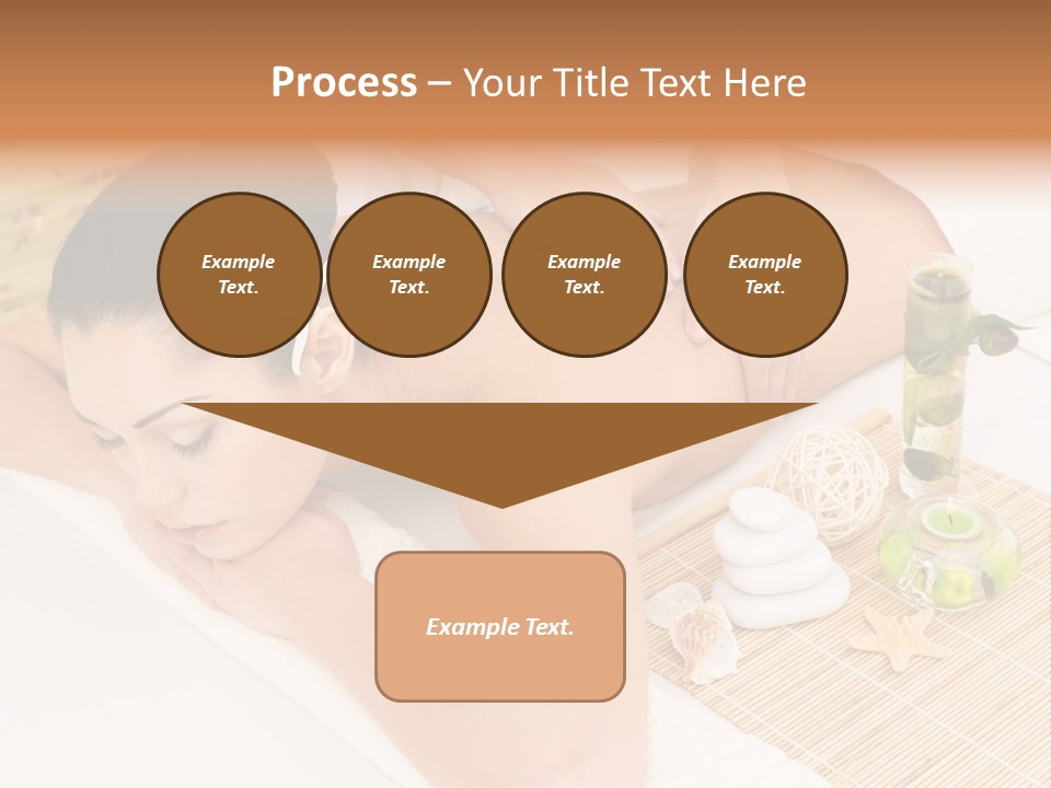Spa Treatment Woman Spa PowerPoint Template