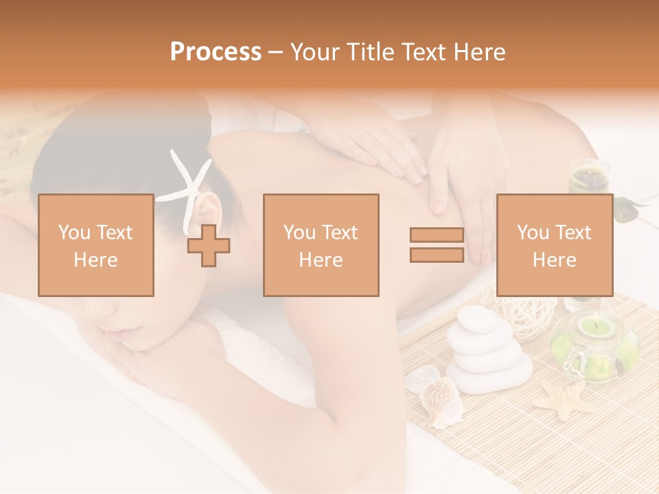Spa Treatment Woman Spa PowerPoint Template